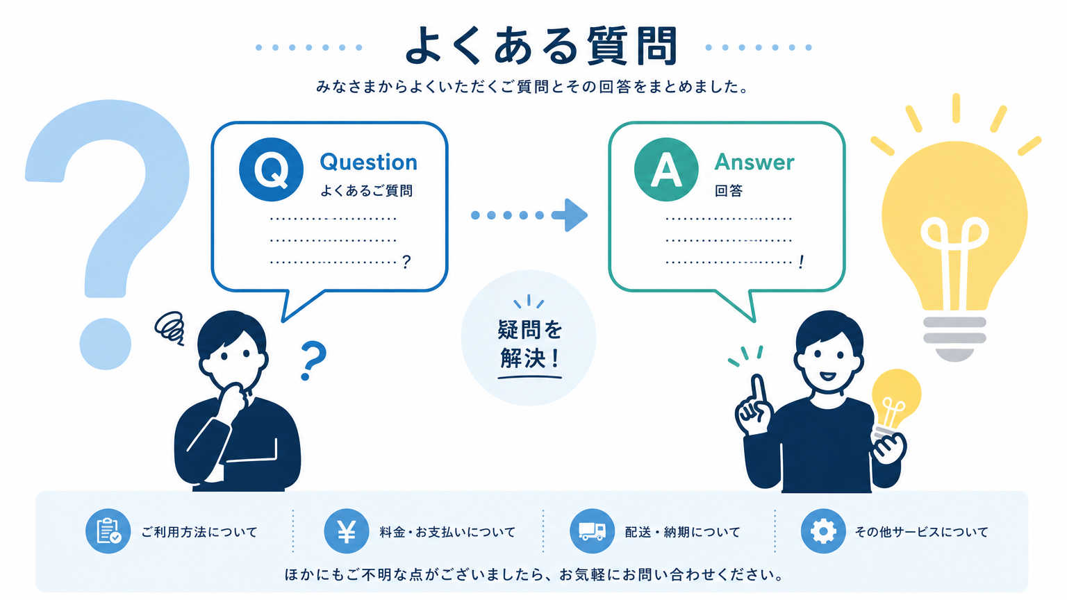 工期の目安についてよくある質問